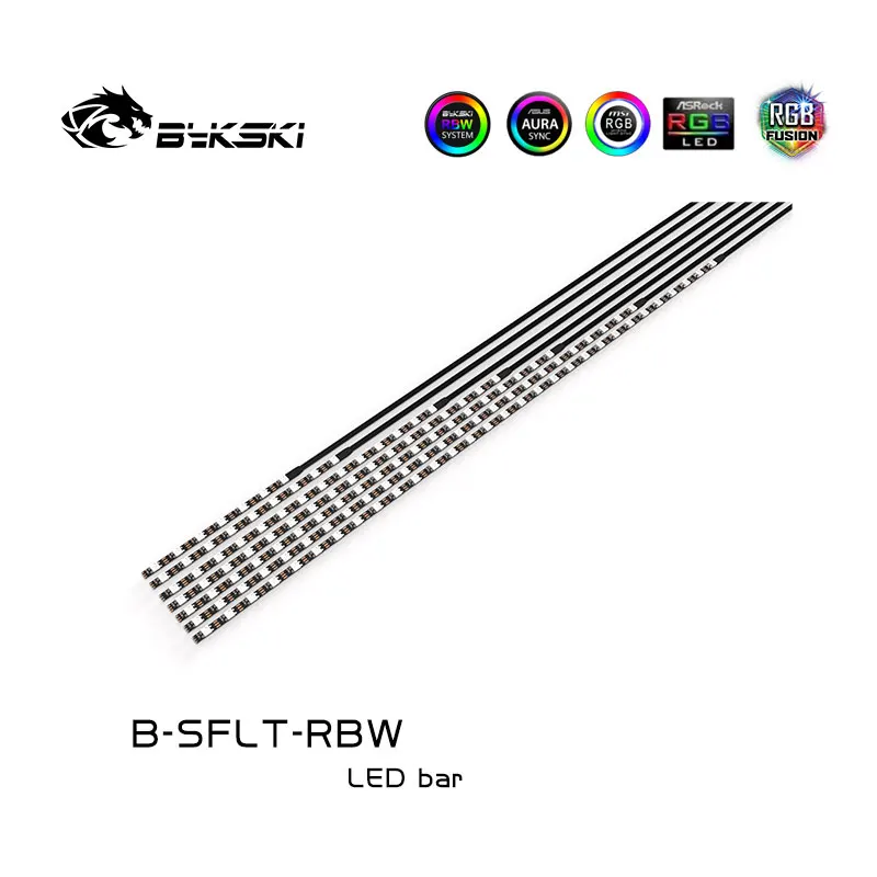 Bykski 5V 3pin A RGB Non waterproof Soft Strip светодиодный LED светильник используется для CPU GPU Block /Pump