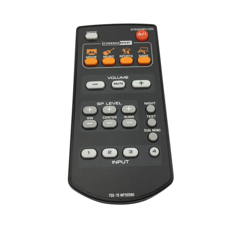 Оригинальный пульт дистанционного управления TSS 15 WF50580 для домашнего кинотеатра