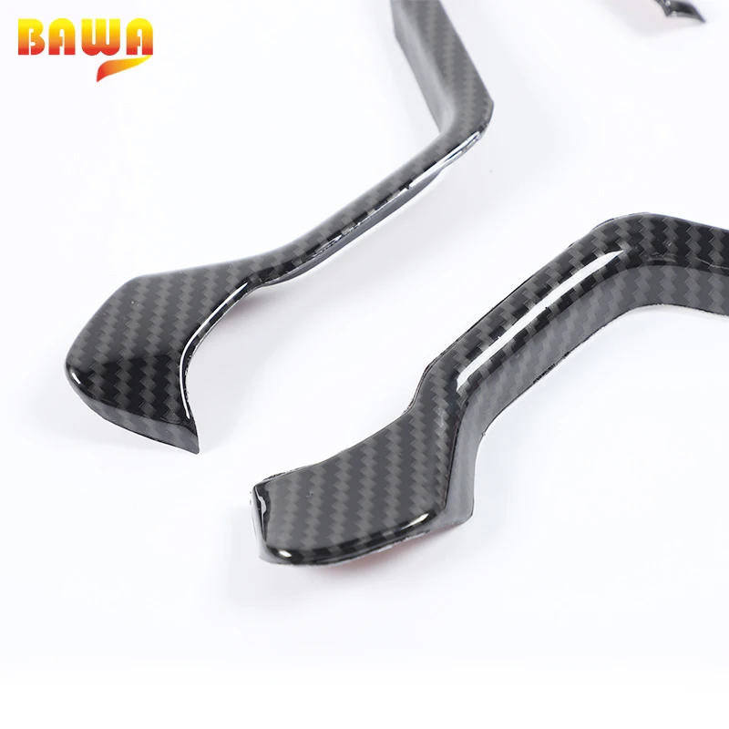 

BAWA Interior Accessories for Chevrolet Silverado Car Steering Wheel Decoration Cover Stickers for Chevrolet Silverado 2014-2018