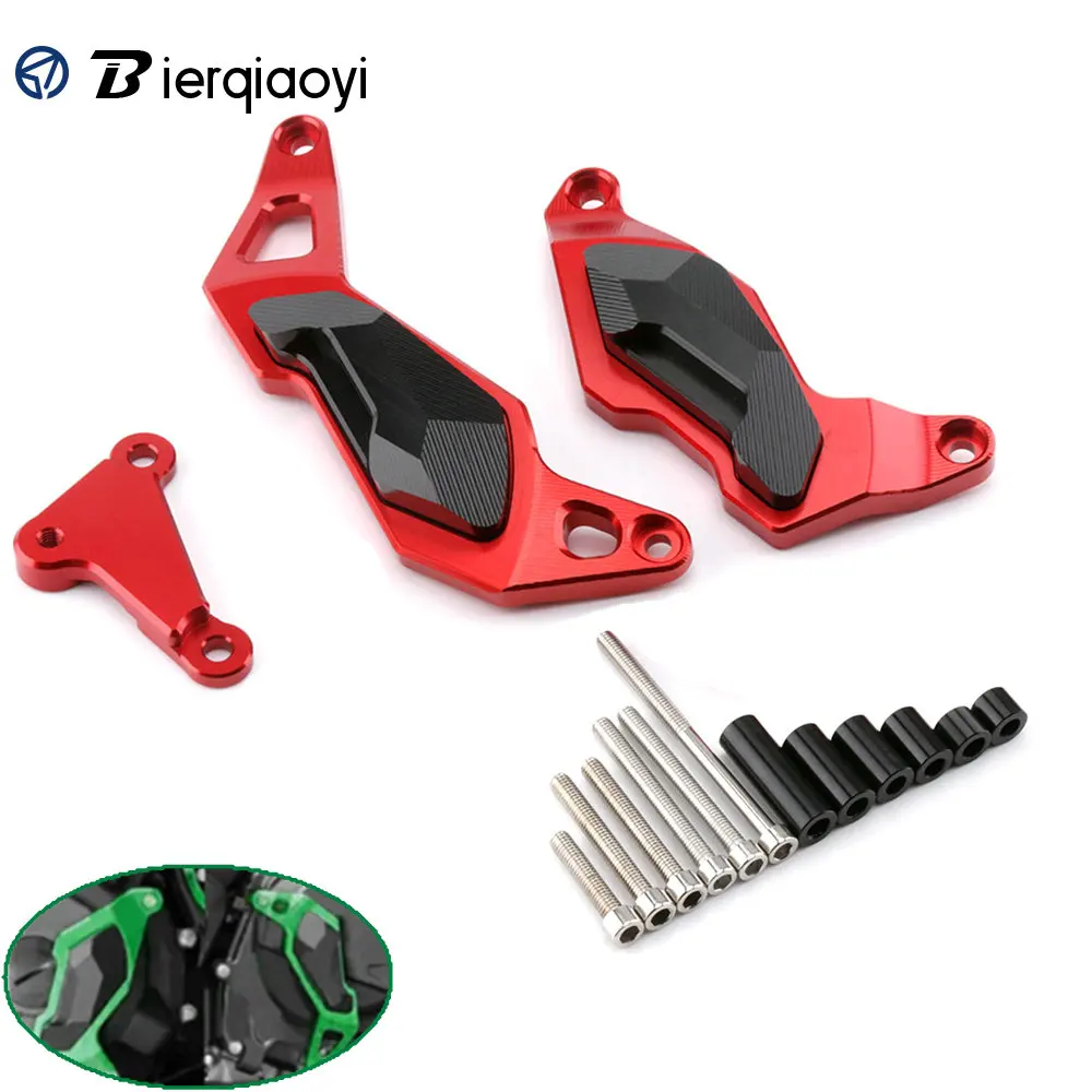 

Motorcycle For KAWASAKI NINJA 400 250 2018 NINJA400 Aluminum Engine Guard Set Protective Cover Crash Slider Falling Protection