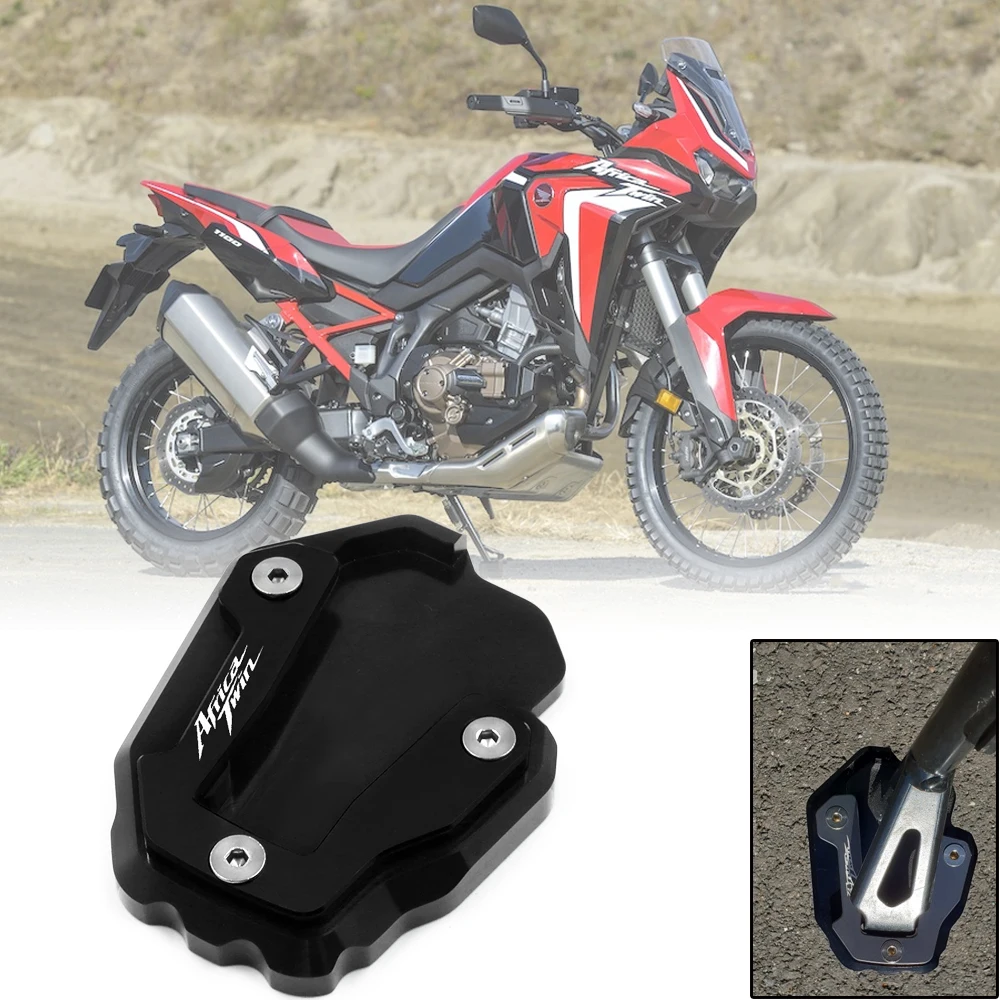 

2017- 2022 Motorcycle Kickstand Foot Side Stand Extension Pad Support PlateFor Honda CRF1100L CRF 1000 L Africa Twin CRF1100L