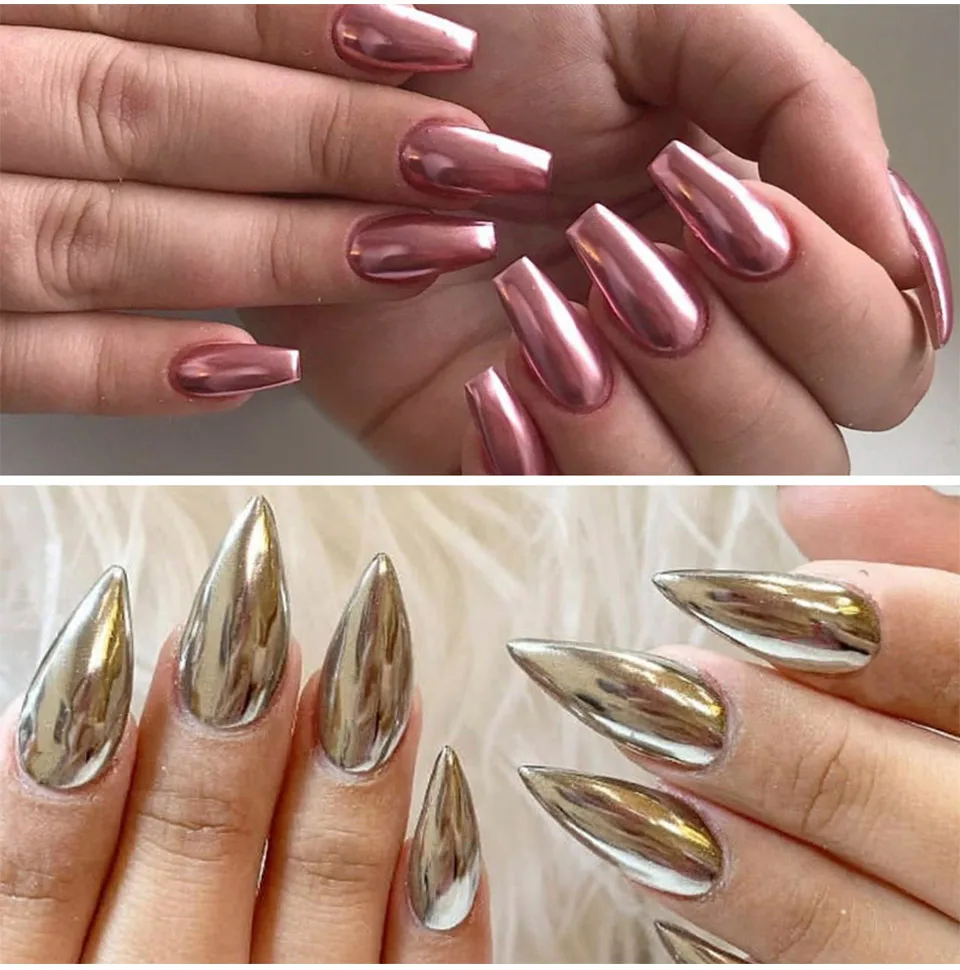 SAVILAND Bubble Nails Золотой зеркальный порошок «Волшебное зеркало» блеск для ногтей блестки Золотой порошок DIY Дизайн ногтей украшения маникюрные инструменты