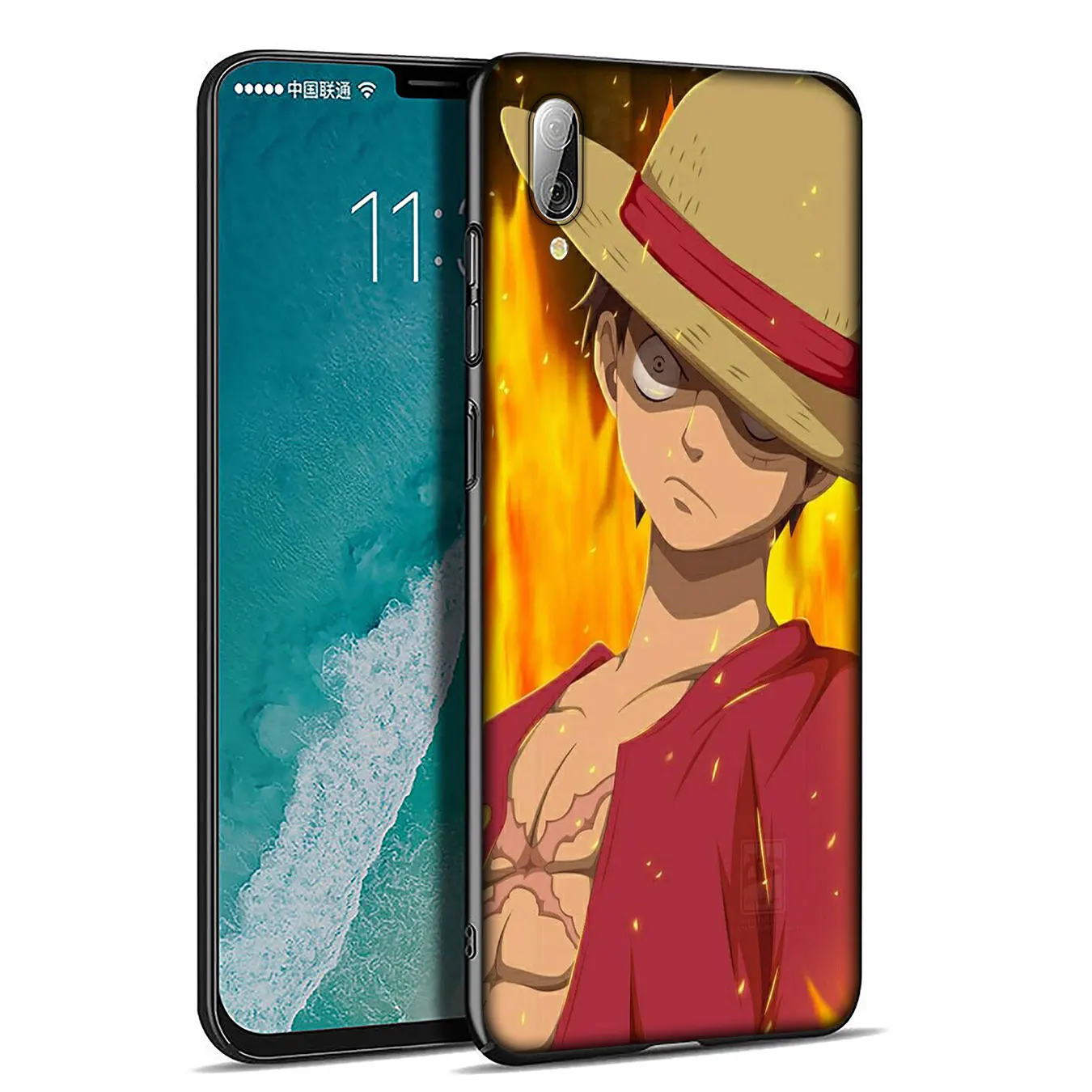 Цельная обезьяна из Аниме D. Мягкий силиконовый чехол Luffy для телефона Xiaomi Redmi Note 8