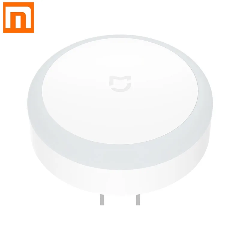 Новое прибытие Xiaomi Мини подключаемого модуля Ночной светильник с учетом Сенсор сенсорный выключатель интеллигентая(ый) ночной Светильник для дома