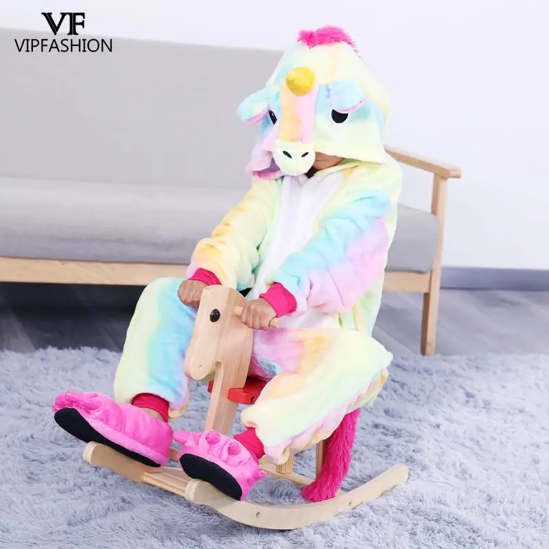 VIP Мода Лидер продаж костюм для маленьких мальчиков и девочек пижамы кигуруми в