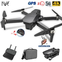 nyr new kf107 gps drone with 4k hd dual camera 5g wifi fpv gesture control 25 minutes 1 5km brushless motor rc dron vs sg906