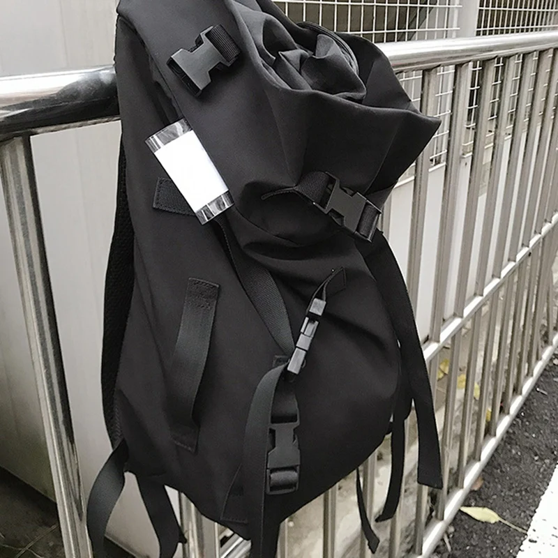 Мужской Простой Школьный рюкзак модная повседневная сумка для компьютера