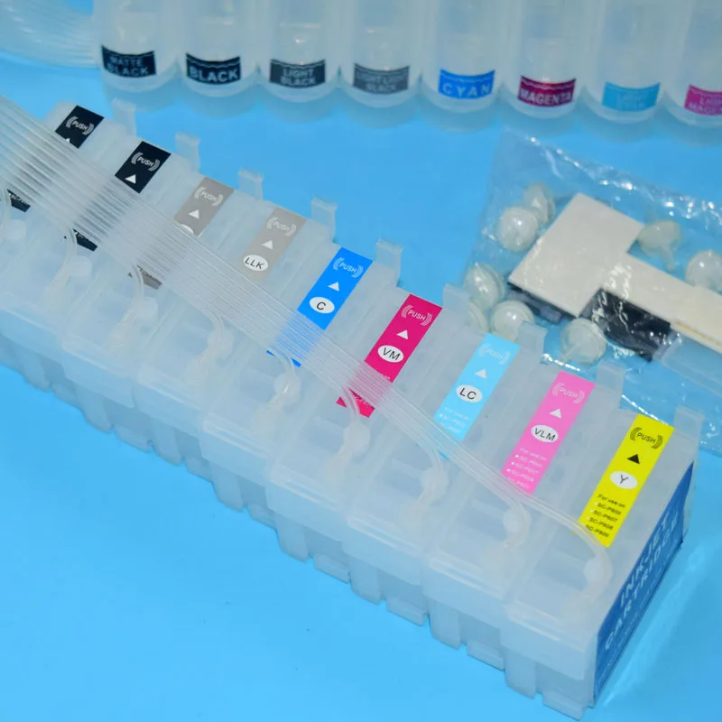9 Color Bulk Ciss T157 T1571-T1579 for Epson Stylus photo R3000 Printer with ARC chip | Компьютеры и офис