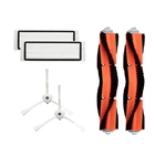 Боковые щетки, 2 шт. основная щетка, 2 шт. Hepa-фильтр для пылесоса Xiaomi 21S, аксессуары для робота-пылесоса Roborock S55