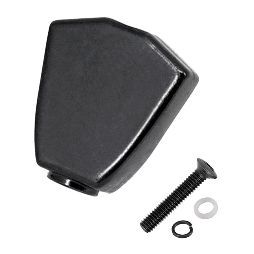 Набор из 6 гитары Настройка кнопки со штифтами Замена Колки ручки крышки черный |