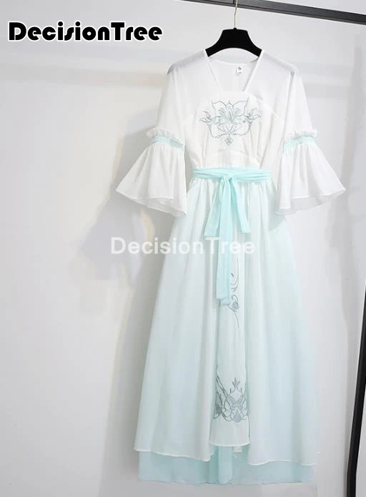 Модель 2021 года платье ханьфу для женщин улучшенная одежда в старинном стиле