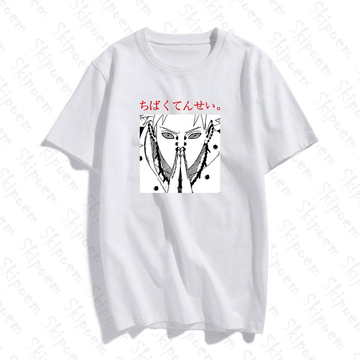 Наруто Боль Футболка женская винтажная Эстетическая Готическая панк Харадзюку