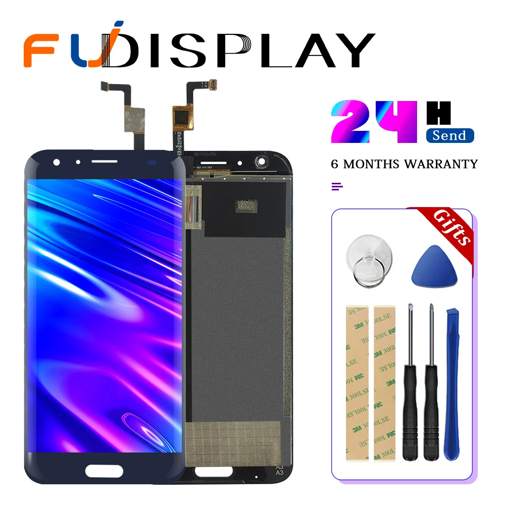 5 'черный/синий Для DOOGEE BL5000 ЖК-дисплей + кодирующий преобразователь сенсорного