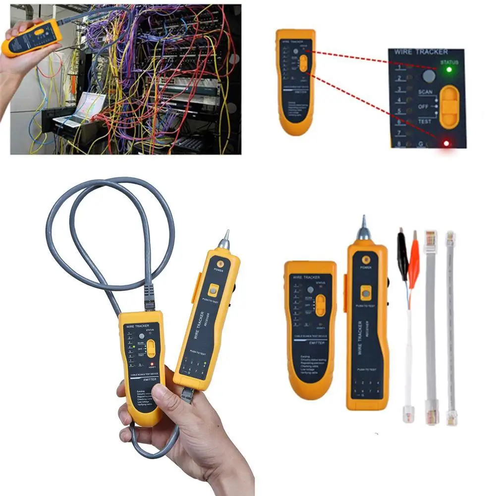 Сеть LAN Ethernet телефонный кабель тонер провода трекер системы тестер JW |