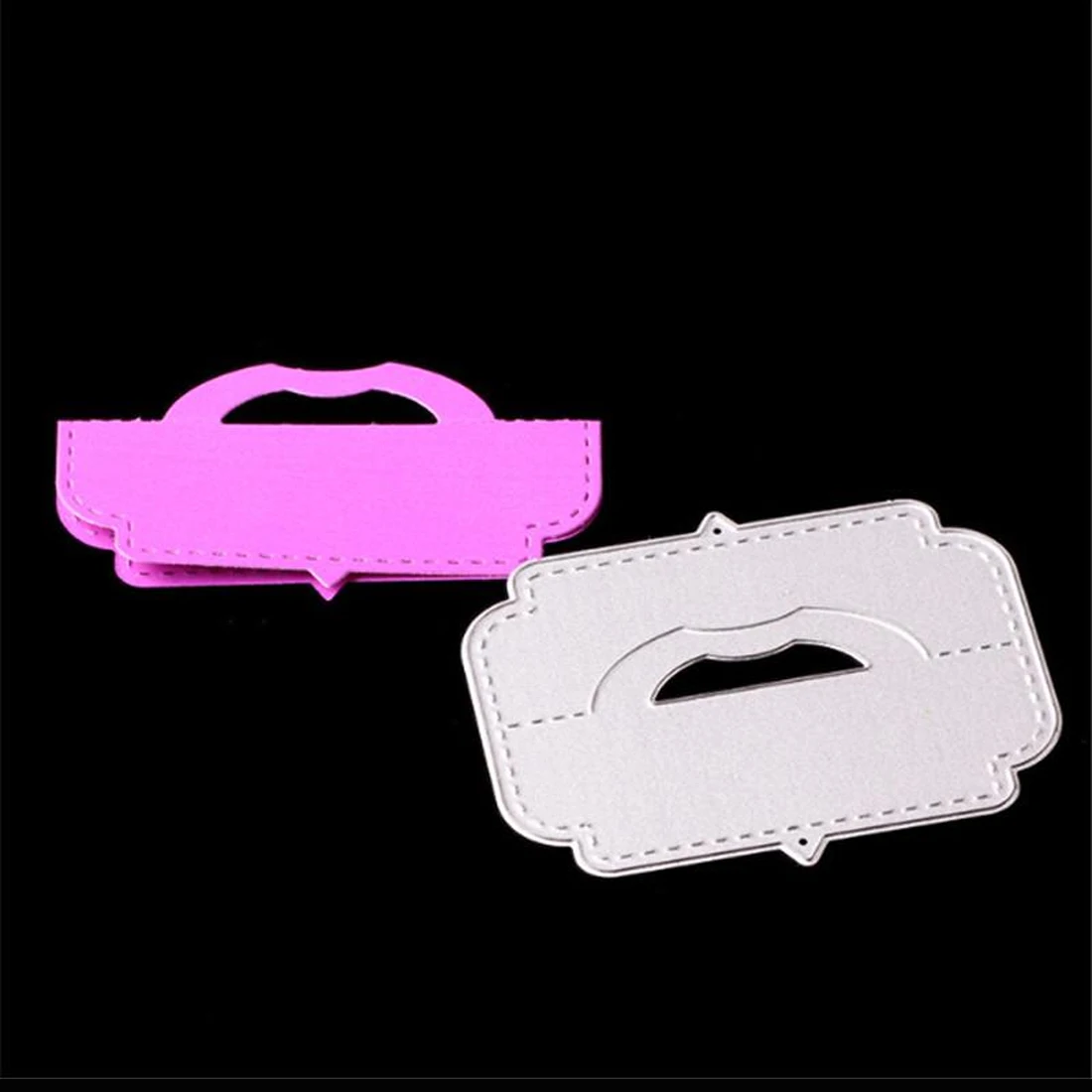 1 шт. Подарочная коробка для карт Сумка с верхним наконечником металлические