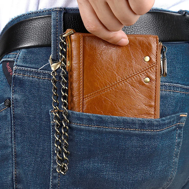 Мужская мини сумка для денег кошелек противоугонная карта id паспорт rfid цветной