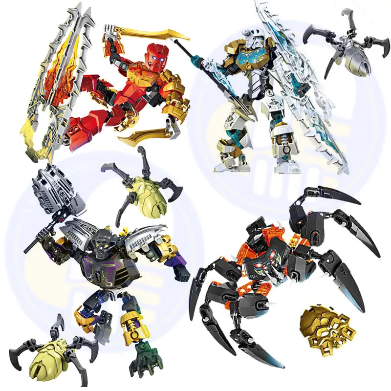 

NEW Bionicle Mask of Light Bionicle Lewa Jungle Keeper of the Grove Building Block Compatible with Bionicle Model Toys