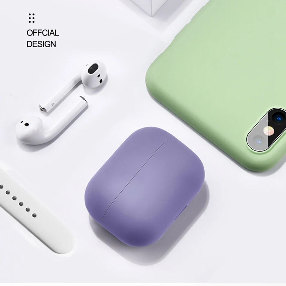 Жидкие беспроводные Bluetooth наушники чехол для Airpods Pro Чехол Силиконовый Жидкий чехол для Apple Air pods 3 Earpods чехол Funda Coque
