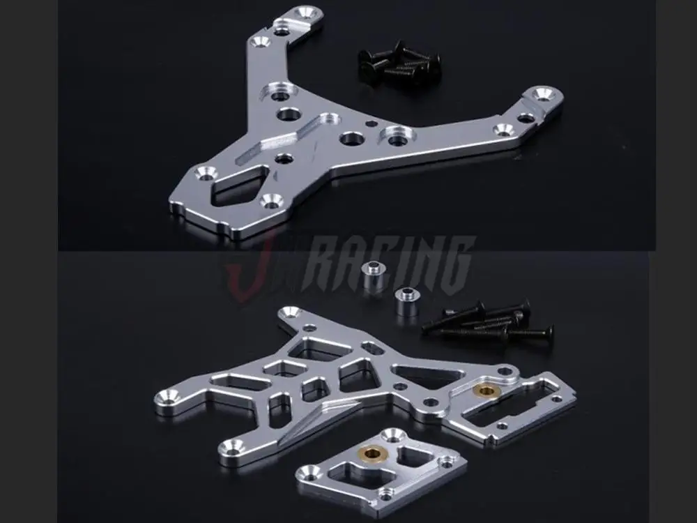 

CNC processing all metal thickened front and rear second floor plate for ROVAN KM HPI BAJA 5B 5T 5SC