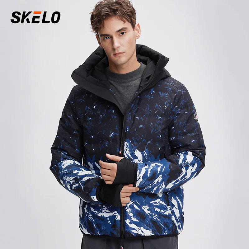 Мужская водонепроницаемая лыжная куртка теплая зимняя горная ветрозащитная