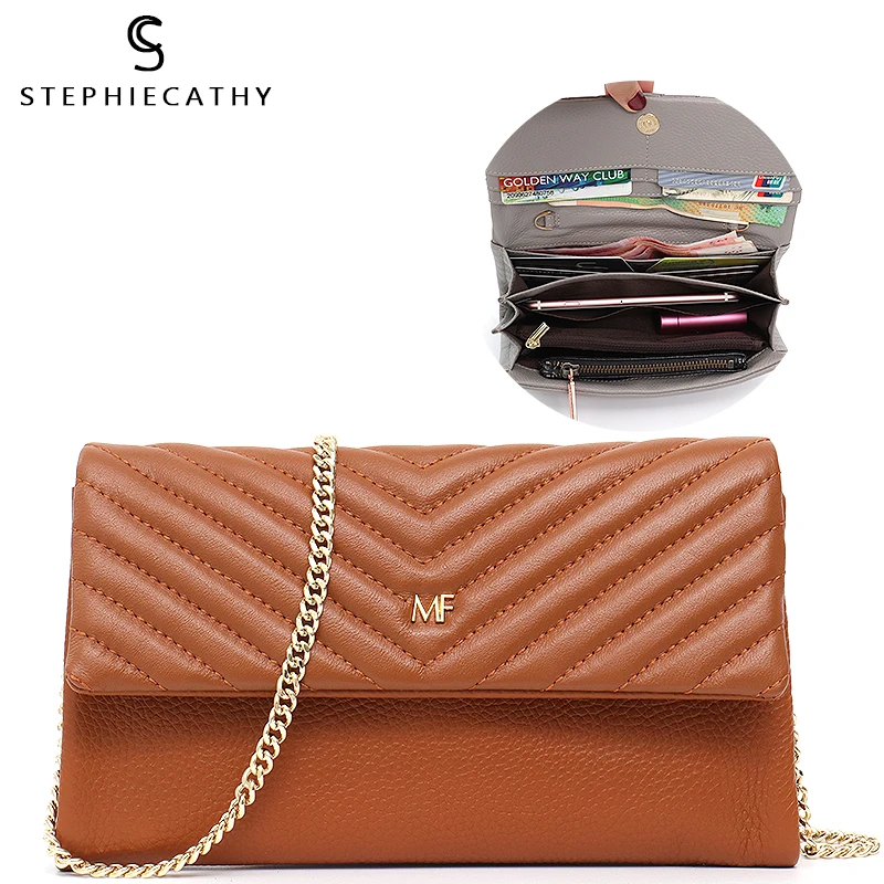 SC женская маленькая модная сумка из натуральной кожи с клапаном на плечо Женская