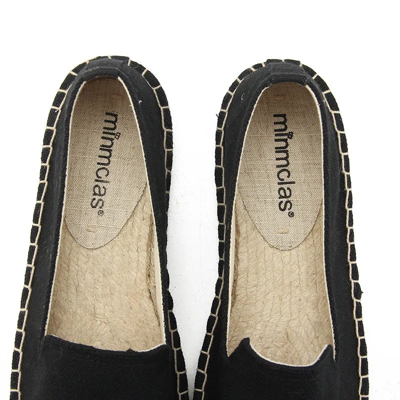 

Espadrilles Flat-bottomed Women's 2021 Summer New Crown Pattern One-legged Casual Shoes Fisherman Shoes Low-top Canvas Shoes