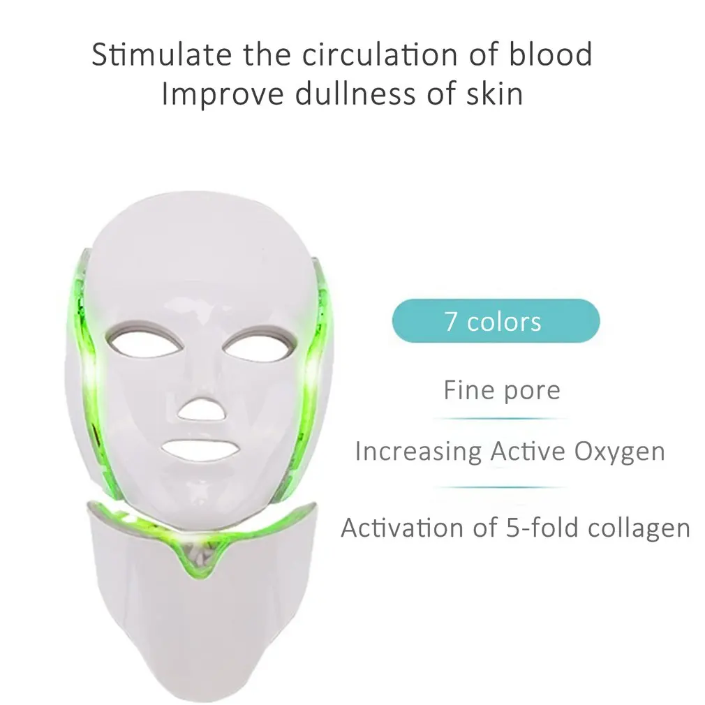 СВЕТОДИОДНЫЙ Прибор для очищения красоты прибор фототерапии омолаживающее