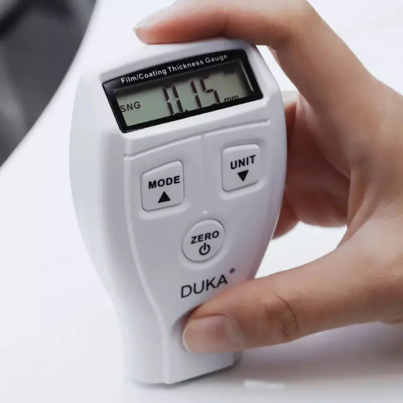 

NEWEST DUKA CH-1 coating thickness gauge high sensitive probe LCD display can detect car paint, paper, film