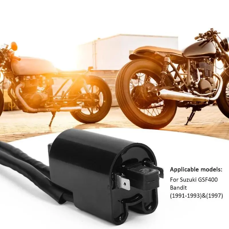 VODOOL 1 шт. 2-провод катушки зажигания для Suzuki GSF400 GSF600 GSF1200 GSF 400 600 1200 Bandit катушка