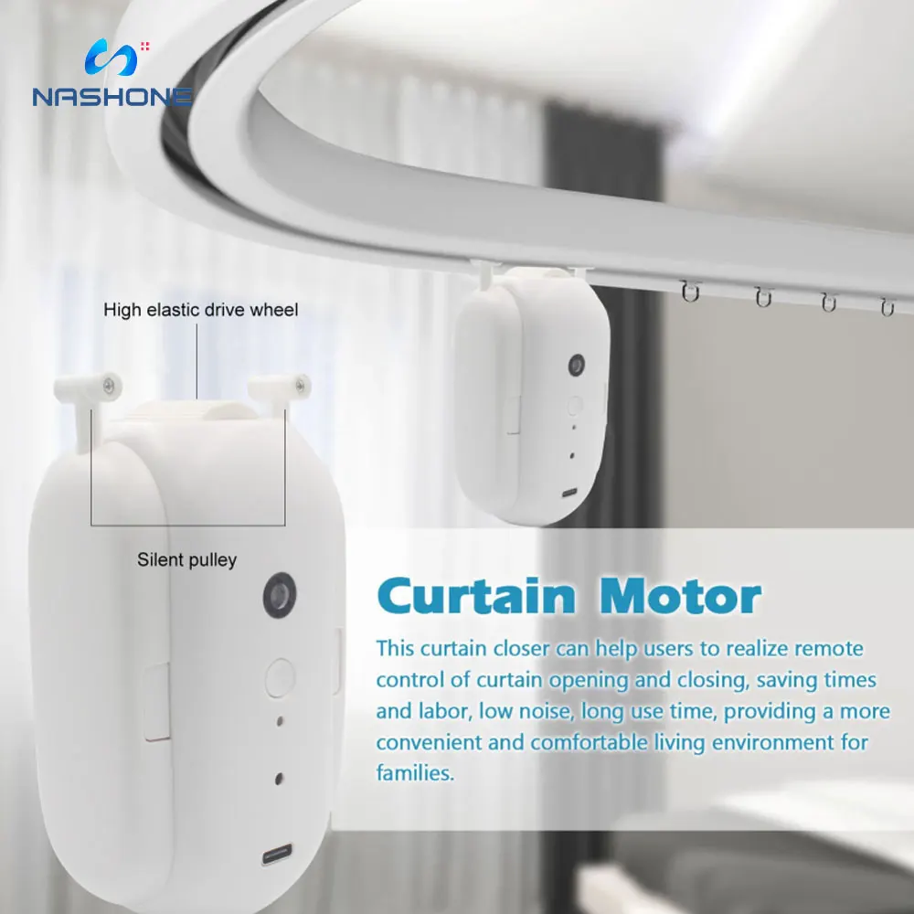 Умный привод для занавесок умный дом Alexa занавески Tuya BT Google Drive Electr занавес робот