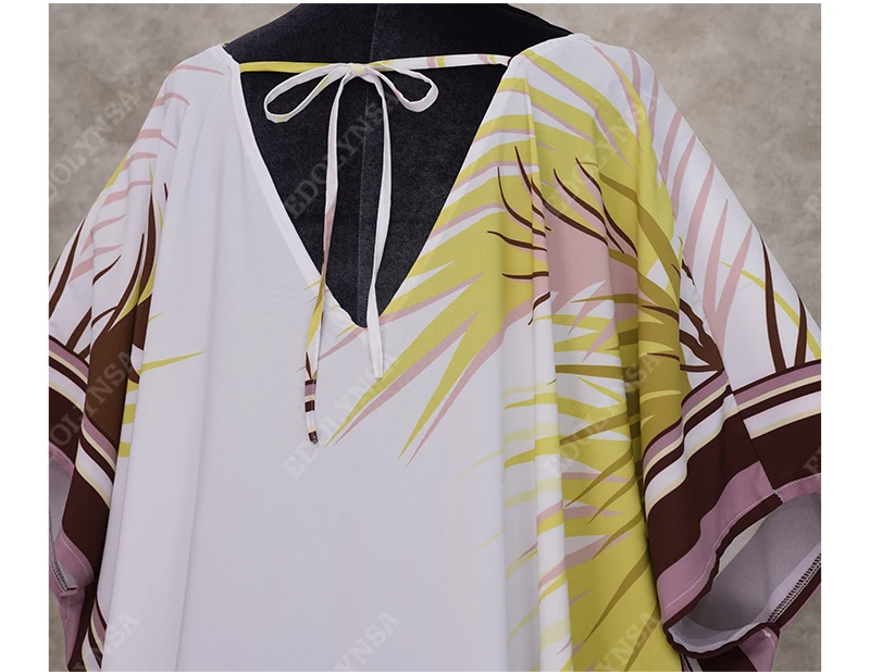 Сексуальное бикини накидка хлопковая туника бохо летнее пляжное платье с