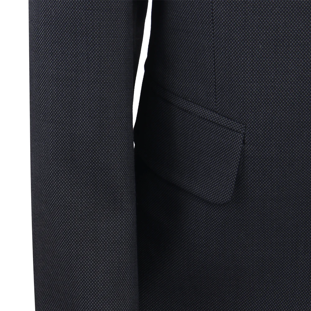 2021 Dark Grey Nailhead Suit Is A Modern Essential For Year-Round Wear Custom Made Slim Fit Men Suits Business Suits Bestseller
