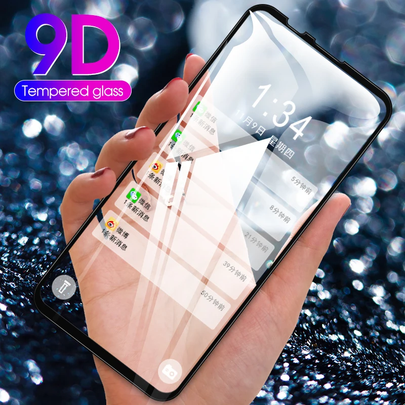 Защитное стекло закаленное 9D для Huawei Honor 20 Pro/8X/8S/10i/20i/V20 View/20/10/9 Lite | Мобильные