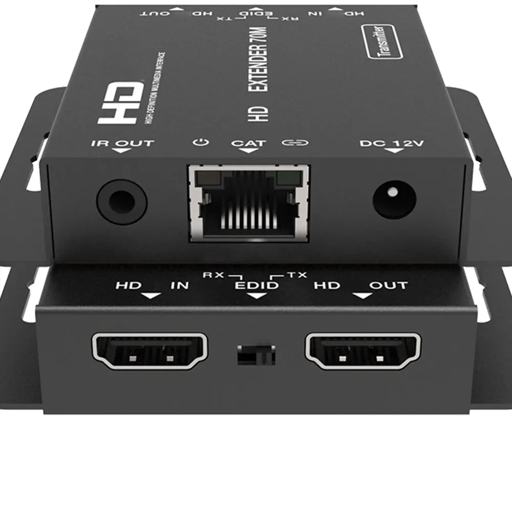 Ethernet преобразователь сигнала приемник передатчик 100m HDMI совместимый удлинитель