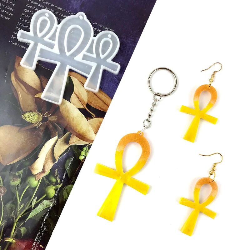 Браслет для ключей из эпоксидной смолы 3 в 1