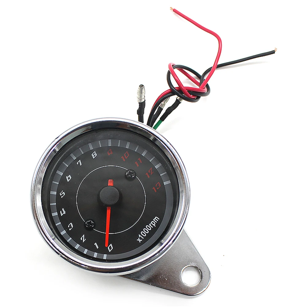 Мотоцикл Тахометр цифровой электронный Индуктивный светодиодный Подсветка