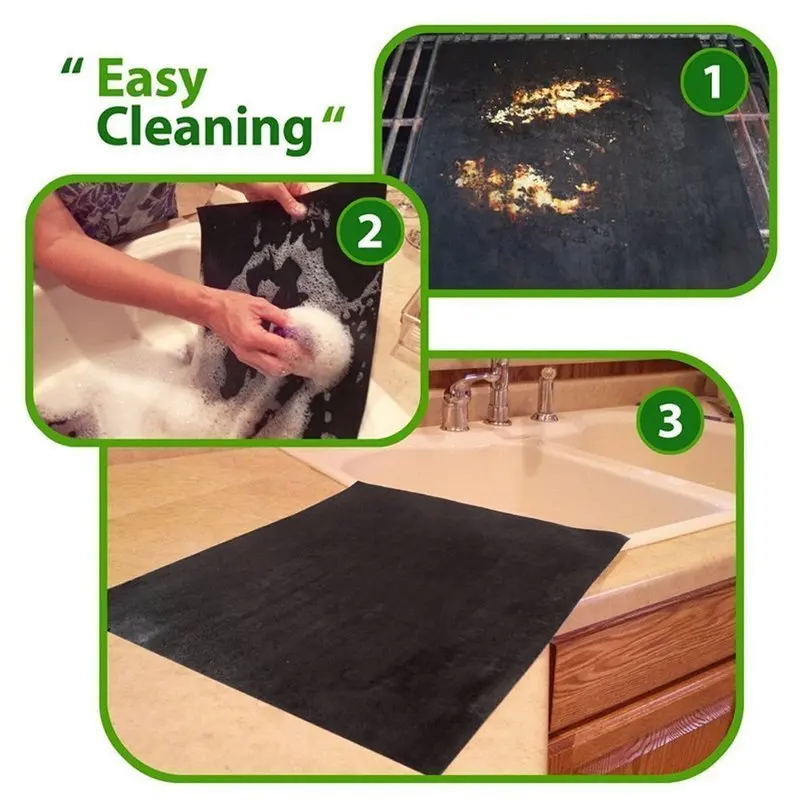 

10PCS Non-Stick Barbecue Cooking Grilling Sheet Liner BBQ Tools Extra Thick Heat Resistant BBQ Grill Mat Baking Reusable