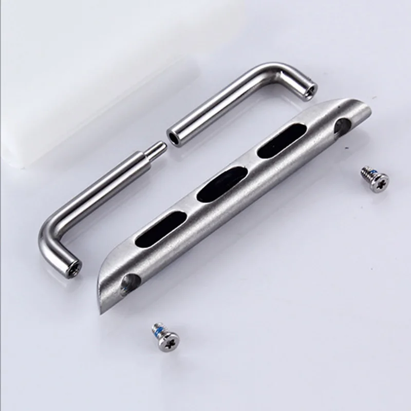 Соединитель из нержавеющей стали для ремешка Apple Watch ремешок iWatch 6 SE 5 4 3 38 мм 40 42 44