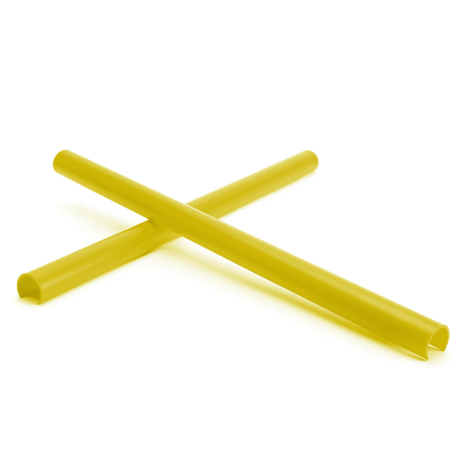 

V Brace Wrap Grille Trim Strips Yellow 1Pair For BMW E60 No Discoloration