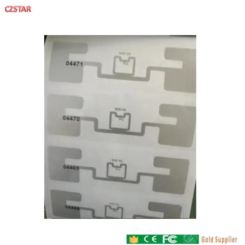 Наклейки для радиочастотных идентификаторов гоночного времени uhf rfid влажная