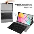 Чехол для планшета с клавиатурой для Samsung Galaxy Tab A10.1, 2019, SM-T510, SM-T515, Сплит, цветной, с подсветкой, Bluetooth, защитный чехол для клавиатуры