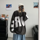 Японская уличная Толстовка Harajuku Dhyana Kanji оверсайз Толстовка Swag Tyga осенние толстовки США свободный крой