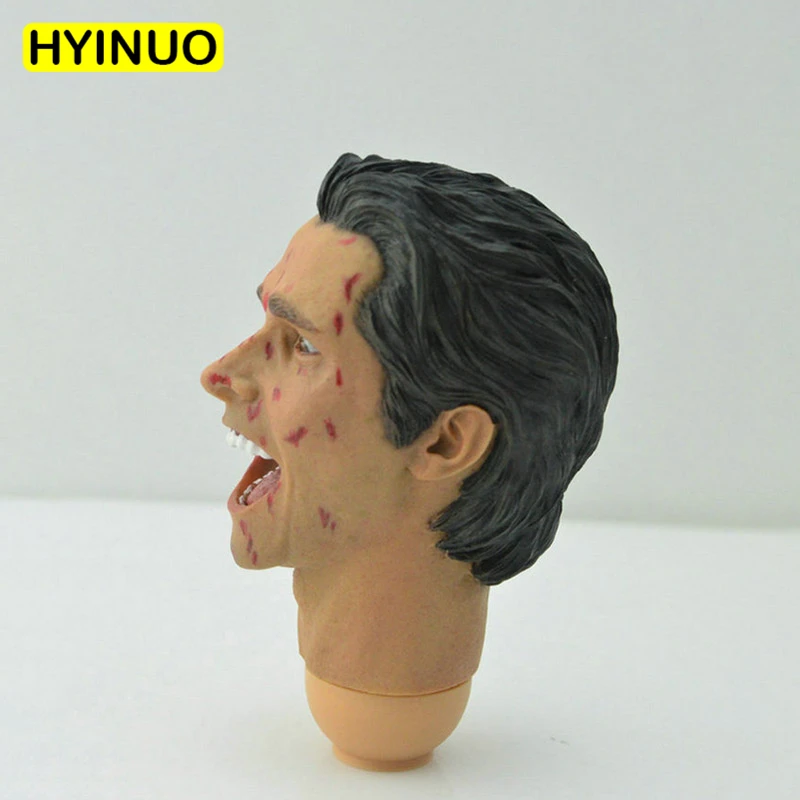 Пользовательские 1/6 масштаб Кристиан Бэйл голова Скульптура Headcarving войны