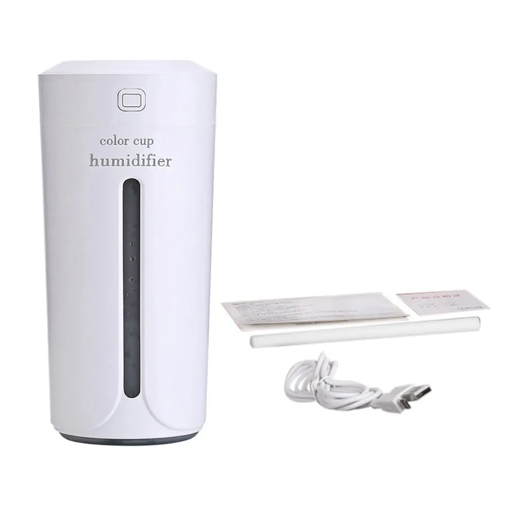 230 мл мини увлажнитель воздуха в форме чашки ABS USB зарядка Воздуха бесшумный