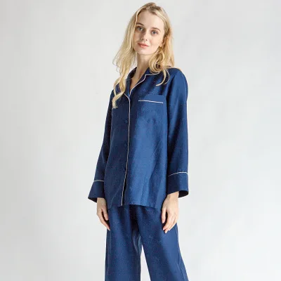 100 шелковые пижамные комплекты золотистые полностью женские ночные рубашки