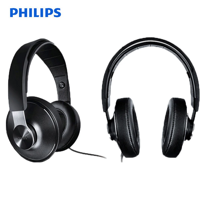 Профессиональные Проводные Hi Fi стереонаушники Philips SHP8000 с микрофоном гарнитура