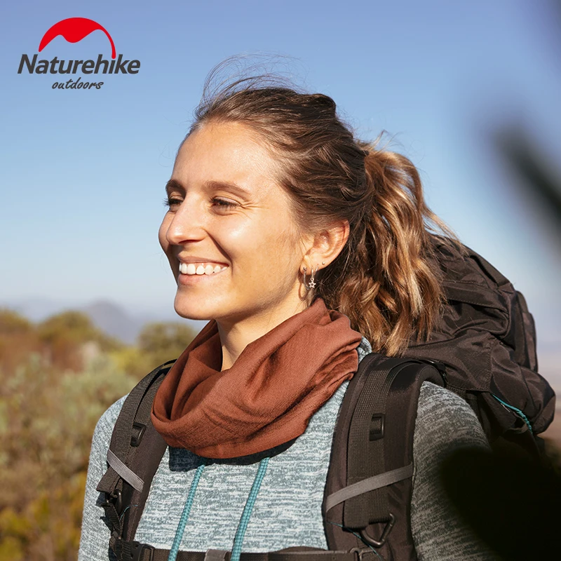 Naturehike Merino wool warm scarf outdoor sports magic turban face mask bib | Спорт и развлечения