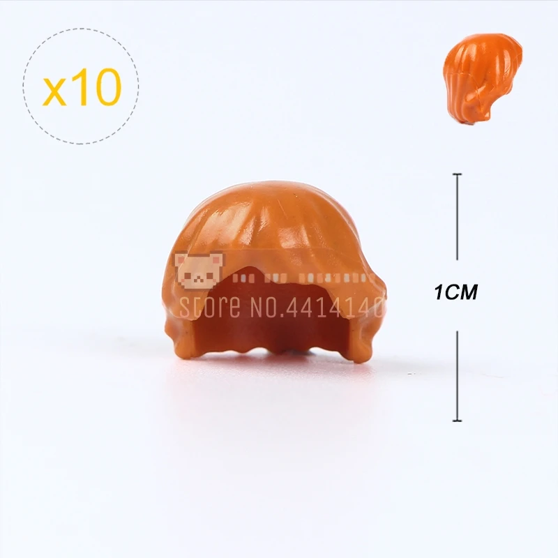 Экшн-фигурки из аниме дракон аксессуары волос Honor фигурки конструкторы MOC