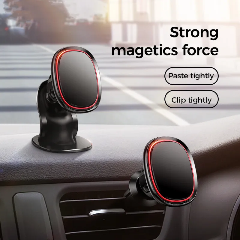 

Suitable For iphone12 Navigation Universal Air Outlet Car Phone Holder Strong Magnet Suction Cup Type Car Phone Holder