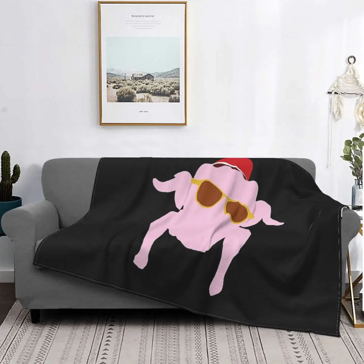 

Manta de pavo de Acción de Gracias, para cama colcha, edredón a cuadros, sofá, manta Kawaii, colchas para cama